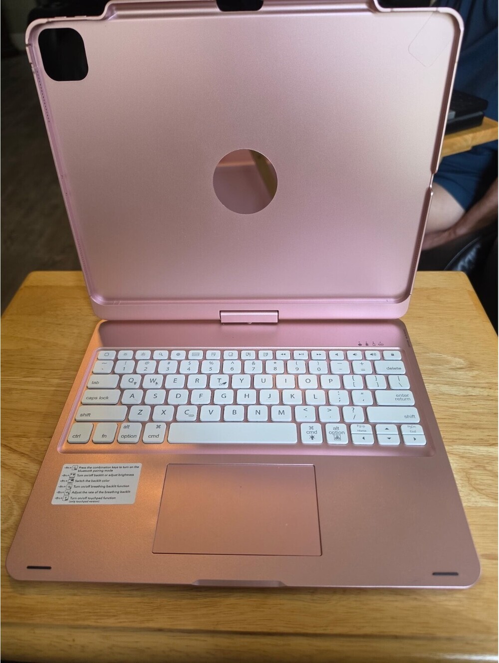 Touchpad Keyboard Case For iPad Pro 12.9